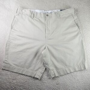 Men's Polo Ralph Lauren Preppy Stretch Classic Fit Chino Shorts Beige‎ Size 40